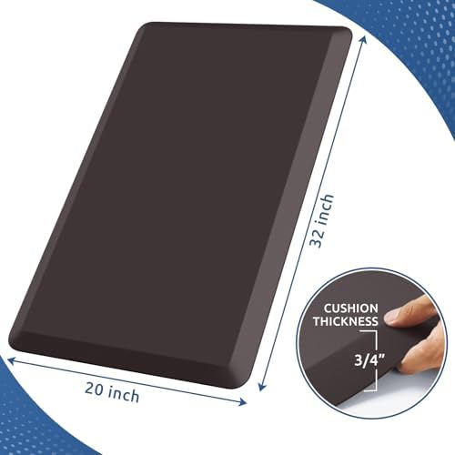 0.8" Thick Kitchen Mat Cushioned Anti Fatigue Rug Comfort Floor Mats - Image 2