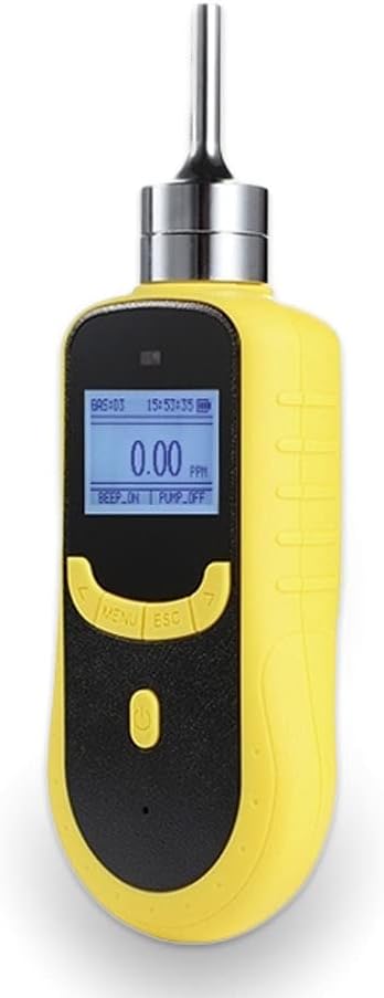 ATO Portable Hydrogen (H2) Gas Detector, 0 to 1000 ppm Gas Leak Detector Real-time LCD Display High Precision H2 Measuring Range 1ppm Resolution (0-1000ppm)
