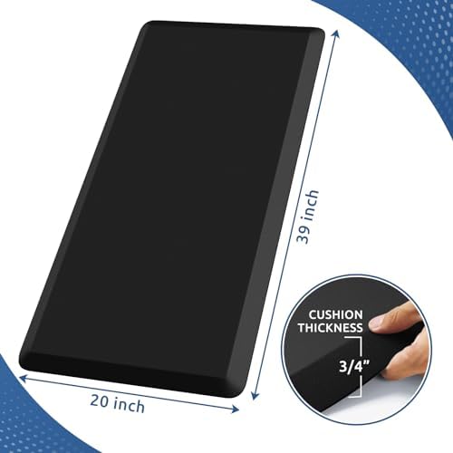 0.8" Thick Kitchen Mat Cushioned Anti Fatigue Rug Comfort Floor Mats - Image 2
