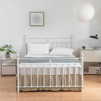 Bed Skirt Queen Size Ruffled Bed Skirts with Split Corners - Image 5