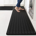 TranquilRelax Kitchen Mats, Cushioned Mats with Extra-Long Runner, Black by Unknown