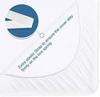 Box Spring Cover Full Size with Smooth and Elastic Woven Material - Image 3