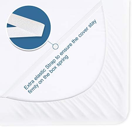 Box Spring Cover King Size with Smooth and Elastic Woven Material - Image 4