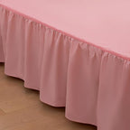 Bed Skirt Queen Size Ruffled Bed Skirts with Split Corners - Image 6