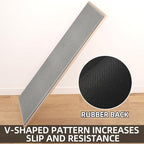 SUMLANS Kitchen Mat for Floor, Washable Non Slip Rugs, Grey - Image 4