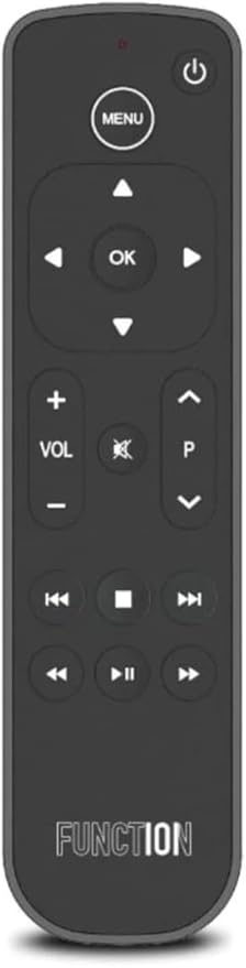 Function101 Pack of 5 Bluetooth Button Remotes for Apple TV/Apple TV 4K - Replacement Apple TV Remote (IR - BLE) No Voice Support