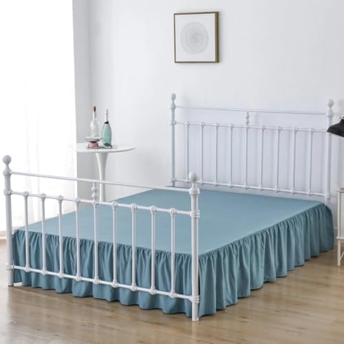 Bed Skirt Full Size Ruffled Bed Skirt with Split Corners - Image 4