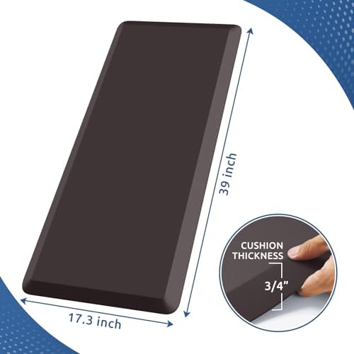0.8" Thick Kitchen Mat Cushioned Anti Fatigue Rug Comfort Floor Mats - Image 2