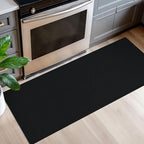EARTHALL Washable Runner Rug, Non Slip Entry Runner, 2x5 Ft, Black Heather - Image 5