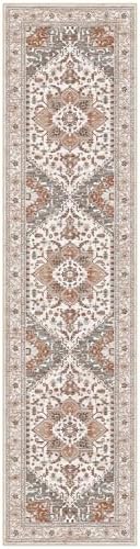 Yamaziot Washable Runner Rug, 2x8 Non-Slip Boho Vintage Hallway Kitchen Rug - Image 3