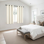 MIULEE Blackout Curtains for Bedroom 2 Panels 40 x 54 Inch Long Birch - Image 6