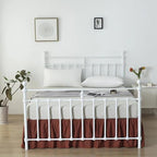 Bed Skirt King Size Ruffled Bed Skirts with Split Corners - Image 5