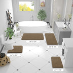 OLANLY Bathroom Rugs 36x24, Extra Soft Absorbent Chenille Bath Rugs - Image 2