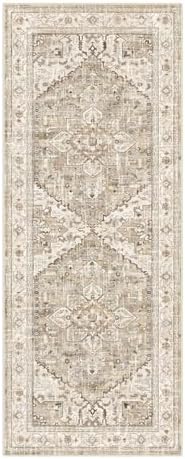 Yamaziot Washable Runner Rug, 2x5 Non-Slip Boho Vintage Hallway Kitchen Rug - Image 3
