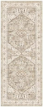 Yamaziot Washable Runner Rug, 2x5 Non-Slip Boho Vintage Hallway Kitchen Rug - Image 3