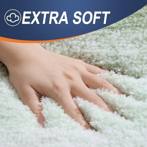 OLANLY Bathroom Runner Rug 54x24, Extra Soft Absorbent Microfiber Bath Rugs - Image 2