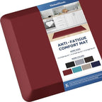 0.8" Thick Kitchen Mat Cushioned Anti Fatigue Rug Comfort Floor Mats by KitchenClouds