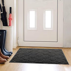 Cosyearn Door Mat, 24x36, Black, Indoor Outdoor Front Entryway Doormat - Image 3