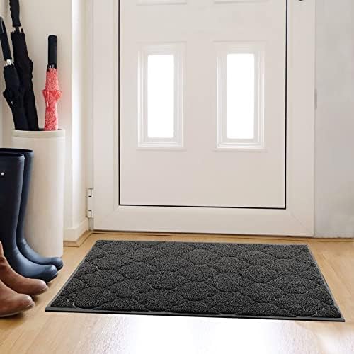 Cosyearn Door Mat, 24x36, Black, Indoor Outdoor Front Entryway Doormat - Image 3