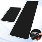 StepRite Kitchen Mats for Floor, 2-Piece Anti-Fatigue Kitchen Rugs, Black - Image 2