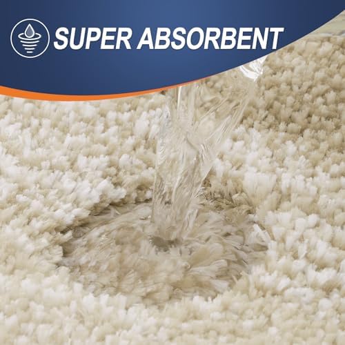 OLANLY Large Bathroom Rugs 60x40, Extra Soft Absorbent Microfiber Bath Rugs - Image 4
