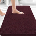 OLANLY Small Bathroom Rugs 30x18, Extra Soft Absorbent Chenille Bath Rugs by OLANLY