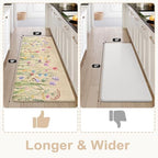 KIMODE Anti Fatigue Kitchen Mats for Floor, Farmhouse Kitchen Runner Rug - Image 2
