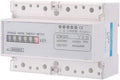Energy Consumption Digital Electric Power Meter 3 Phase KWh Meter Smart Class 1 Power Measurement Device 220/380V 20-80A Rail Type Installation