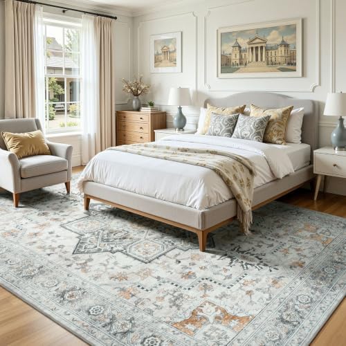 Lofus Machine Washable Area Rugs 8x10, Boho Carpet for Living Room Bedroom - Image 2