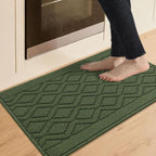 COSY HOMEER Kitchen Rugs and Mats 20"x30" Non Slip Kitchen Mats for Floor by COSYHOMEER