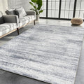 8x10 Washable Area Rugs for Living Room,Bedroom,Dining Room (Grey Cream) by Srugn