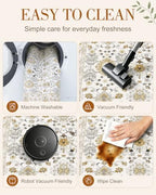 OLANLY 3x6 Washable Runner Rug, Soft Non Slip Carpet for Hallway Kitchen - Image 6