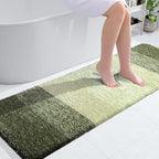 OLANLY Bathroom Runner Rug 59x20, Extra Soft Absorbent Microfiber Bath Rugs by OLANLY