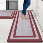 Mattitude Kitchen Mats Set of 2,Cushioned Anti-Fatigue Non-Skid Rug Sets by Mattitude