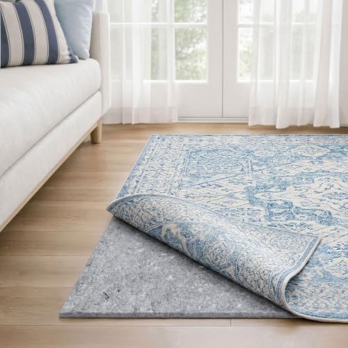RUGPADUSA - Dual Surface - 5'x8' - 1/2" Thick - Felt + Rubber - Non-Slip Backing Rug Pad - Adds Comfort and Protection - for Hard Surface Floors - Image 2