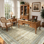 Lofus 8x10 Area Rug for Living Room, Non-Slip Washable Carpet，Beige - Image 6