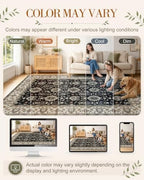 OLANLY 2x3 Washable Small Rug Non Slip Indoor Door Mat for Entryway Bedside - Image 2