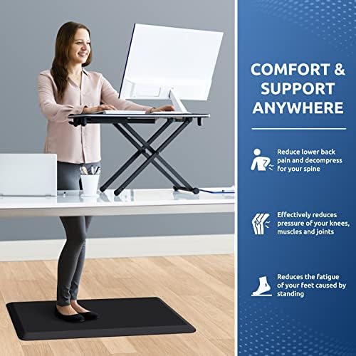 0.8" Thick Kitchen Mat Cushioned Anti Fatigue Rug Comfort Floor Mats - Image 4