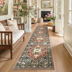Yamaziot Washable Runner Rug, 2x10 Non-Slip Boho Hallway Kitchen Rug - Image 6