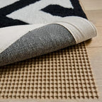 GORILLA GRIP® Slip Resistant Rug Pads for Hardwood Floor, 6x9 Beige by GorillaGrip