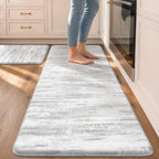 KIMODE Anti Fatigue Kitchen Mats for Floor,Farmhouse Kitchen Rugs Sets of 2 by StayinComfortCookwithJoy