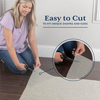 Veken 2x7 Ft Rug Pad Gripper for Hardwood Floors, Non Slip Rug Pads for Area Rugs, Thick Rug Grippers for Tile Floors, Under Carpet Anti Skid Mat, Keep Your Rugs Safe and in Place - Image 3