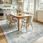 Lofus Machine Washable Area Rugs 5x7, Boho Carpet for Living Room Bedroom - Image 3