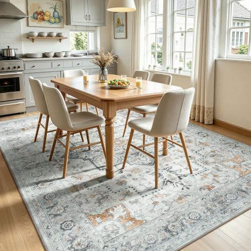 Lofus Machine Washable Area Rugs 5x7, Boho Carpet for Living Room Bedroom - Image 3