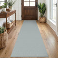 EARTHALL Washable Runner Rug, Non Slip Kitchen Rug, 2x7 Ft, Turquoise/Gray by Unknown