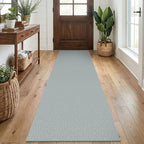 EARTHALL Washable Runner Rug, Non Slip Kitchen Rug, 2x7 Ft, Turquoise/Gray by Unknown