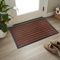 ubdyo Extra Durable Door Mat Outside Entrance (36" x 24", Bright Burgundy) by UBDYO