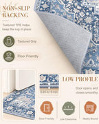 OLANLY 10x14 Washable Area Rug, Soft Non Slip Carpet for Living Room - Image 7