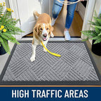 OLANLY Front Door Mat Outside Entrance 35x23, Waterproof Heavy-Duty Doormat - Image 6