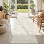 2x8 Runner Rug Non Slip,Washable Hallway Runner Rug,Beige - Image 4